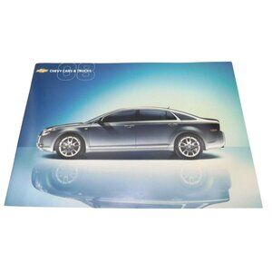 2008 Chevrolet Cars Trucks Vehicle Model Dealer Sales Brochure Malibu Corvette